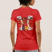 Katie B's Fun Show, Front & Back Design T-Shirt (Rückseite)