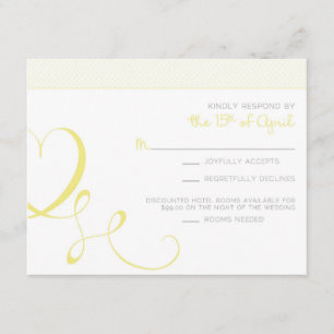 Katie C Ansprechen RSVP Karte