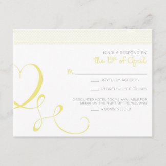 Katie C Ansprechen RSVP Karte