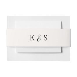 Katie Collection Mit Monogramm Wedding Einladungsbanderole