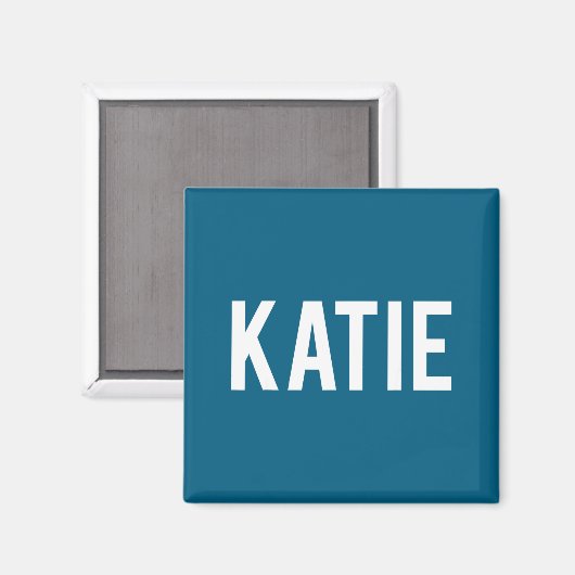 Katie - Cool New Funny Name Fan Gift Tee Magnet (Vorderseite/Rückseite)