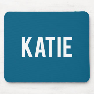 Katie - Cool New Funny Name Fan Gift Tee Mousepad