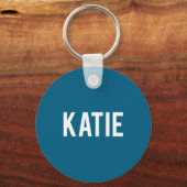 Katie - Cool New Funny Name Fan Gift Tee Schlüsselanhänger (Vorderseite)