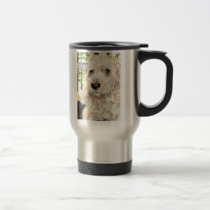 Katie das Wheaton Terrier Reisebecher