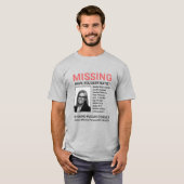 Katie Hobbs - Parody-T - Shirt für Vermisste Perso (Vorne ganz)