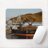 Katie K, Krabben-Boot im niederländischen Hafen, Mousepad (Mit Mouse)