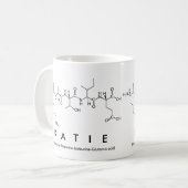 Katie Peptid-Namen-Tasse Kaffeetasse (Vorderseite Links)