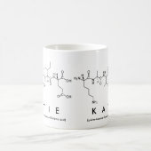 Katie Peptid-Namen-Tasse Kaffeetasse (Mittel)