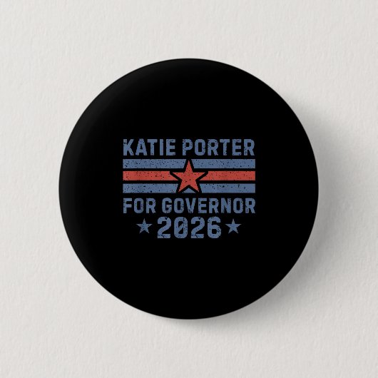 Katie Rter For Governor Of California Rter 2026 Button (Vorderseite)