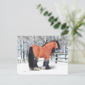 "Katie Scarlett" Postkarte (Stehend Vorderseite)