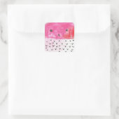 Katie: Square Sticker (Tasche)