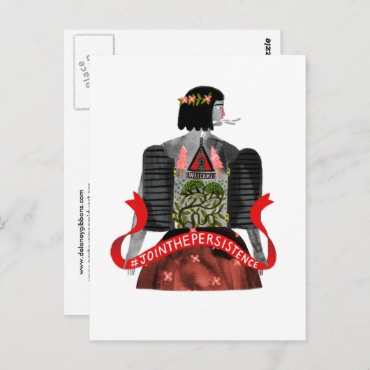 Katie Vernon Postkarte (Vorne/Hinten)