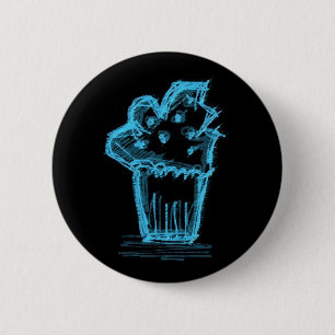 Katieboy Knopf-Kuchenblau Button