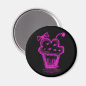 Katieboy Magnet cupcake pink (Vorderseite/Rückseite)