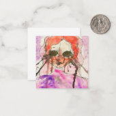 Katie's Artwork #2 - Note Card Mitteilungskarte (Vorderseite/Rückseite Beispiel)