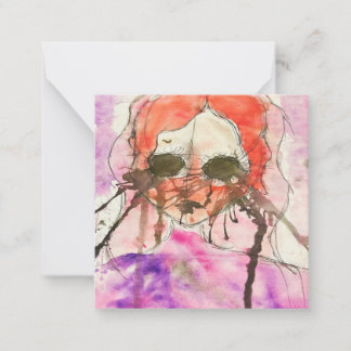 Katie's Artwork #2 - Note Card Mitteilungskarte
