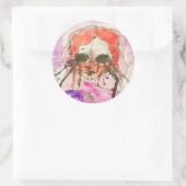 Katie's Artwork #2 - Round Sticker (Tasche)