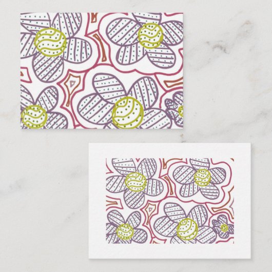 Katie's Artwork #8 - Note Card Mitteilungskarte (Vorne/Hinten)