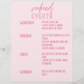 Katies Bach Weekend Events (Rückseite)