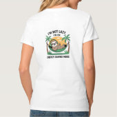 "Katitude: Herrsche die Welt im Stil" T-Shirt (Rückseite)