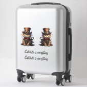 Katitude ist alles aufkleber (Koffer)