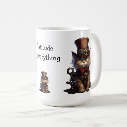 Katitude ist alles kaffeetasse (VorderseiteRechts)