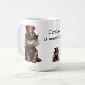 Katitude ist alles kaffeetasse (Vorderseite Links)