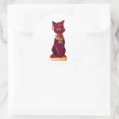 KATITUE ist alles Runder Aufkleber (Tasche)