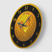 KatkaKoin Cryptocurrency ICO Große Wanduhr (Winkel)