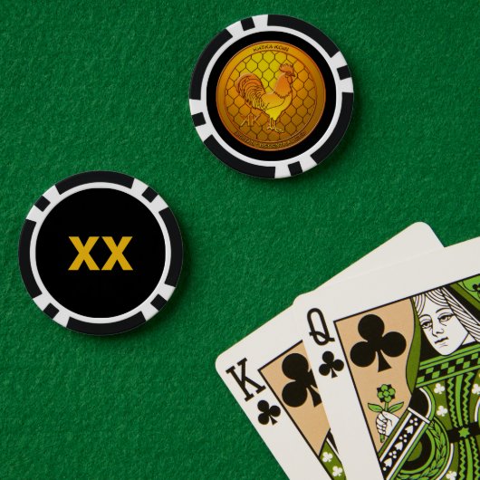 KatkaKoin Geflügel Kryptowährung ICO Pokerchips (Pokertisch (doppelt))