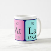 Katla Periodenname Tasse (VorderseiteRechts)