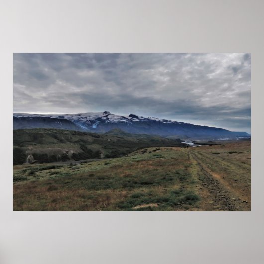 Katla und Thorsmork Tal Poster (Vorne)