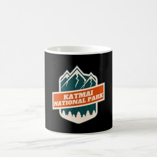 Katmai Alaska � Geist der Berge Kaffeetasse (Mittel)