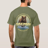 Katmai (Braunbär) WT T-Shirt (Rückseite)