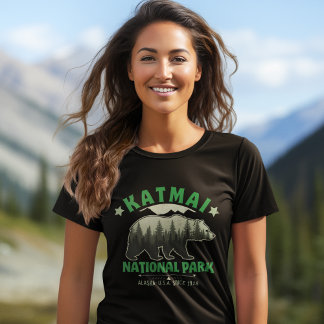 Katmai National Park Alaska Since 1918 Tri-Blend Shirt