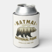 Katmai National Park, Established 1918, Alaska Dosenkühler (Kanne Vorderseite)