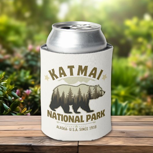 Katmai National Park, Established 1918, Alaska Dosenkühler