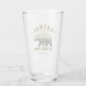 Katmai National Park, Established 1918, Alaska Glas (Rückseite)