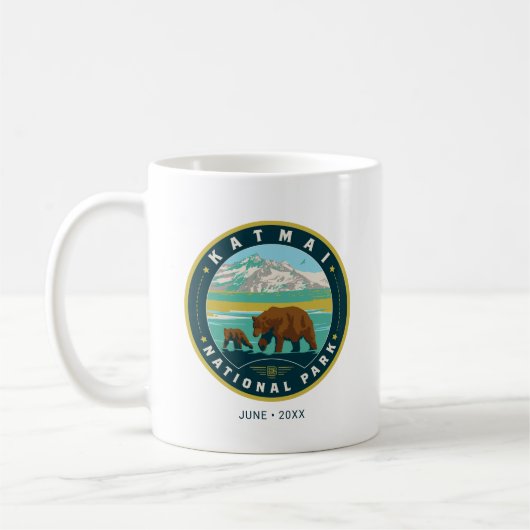 Katmai National Park Kaffeetasse (Links)