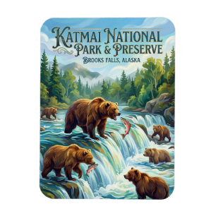 Katmai National Park & Preserve USA Magnet