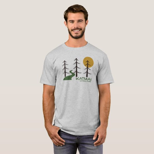 Katmai National Park Trail T-Shirt (Vorne ganz)