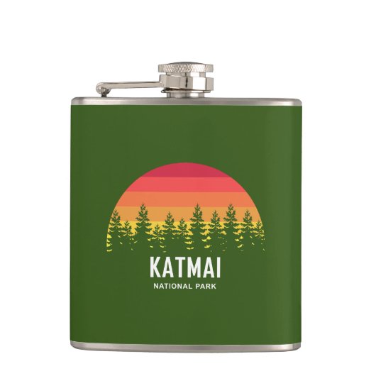 Katmai Nationalpark Flachmann (Vorderseite)