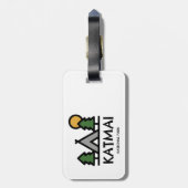 Katmai Nationalpark Gepäckanhänger (Rückseite vertikal)