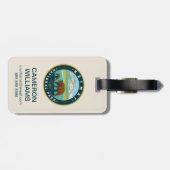 Katmai Nationalpark Gepäckanhänger (Rückseite horizontal)