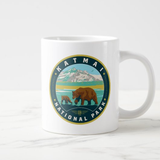 Katmai Nationalpark Jumbo-Tasse (Rechts)