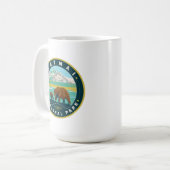 Katmai Nationalpark Kaffeetasse (Vorderseite Links)