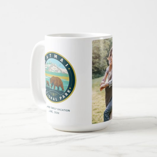 Katmai Nationalpark Kaffeetasse (Vorderseite Links)