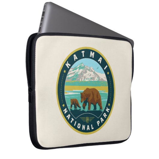 Katmai Nationalpark Laptopschutzhülle (Vorne Rechts)