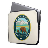 Katmai Nationalpark Laptopschutzhülle (Vorderseite Links)