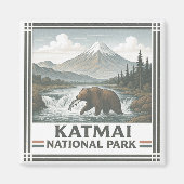 Katmai Nationalpark Magnet (Vorne)
